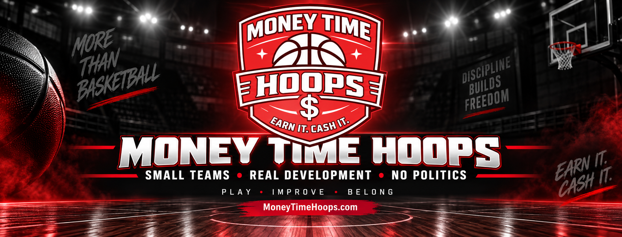 Money Time Hoops — small teams, real development, no politics